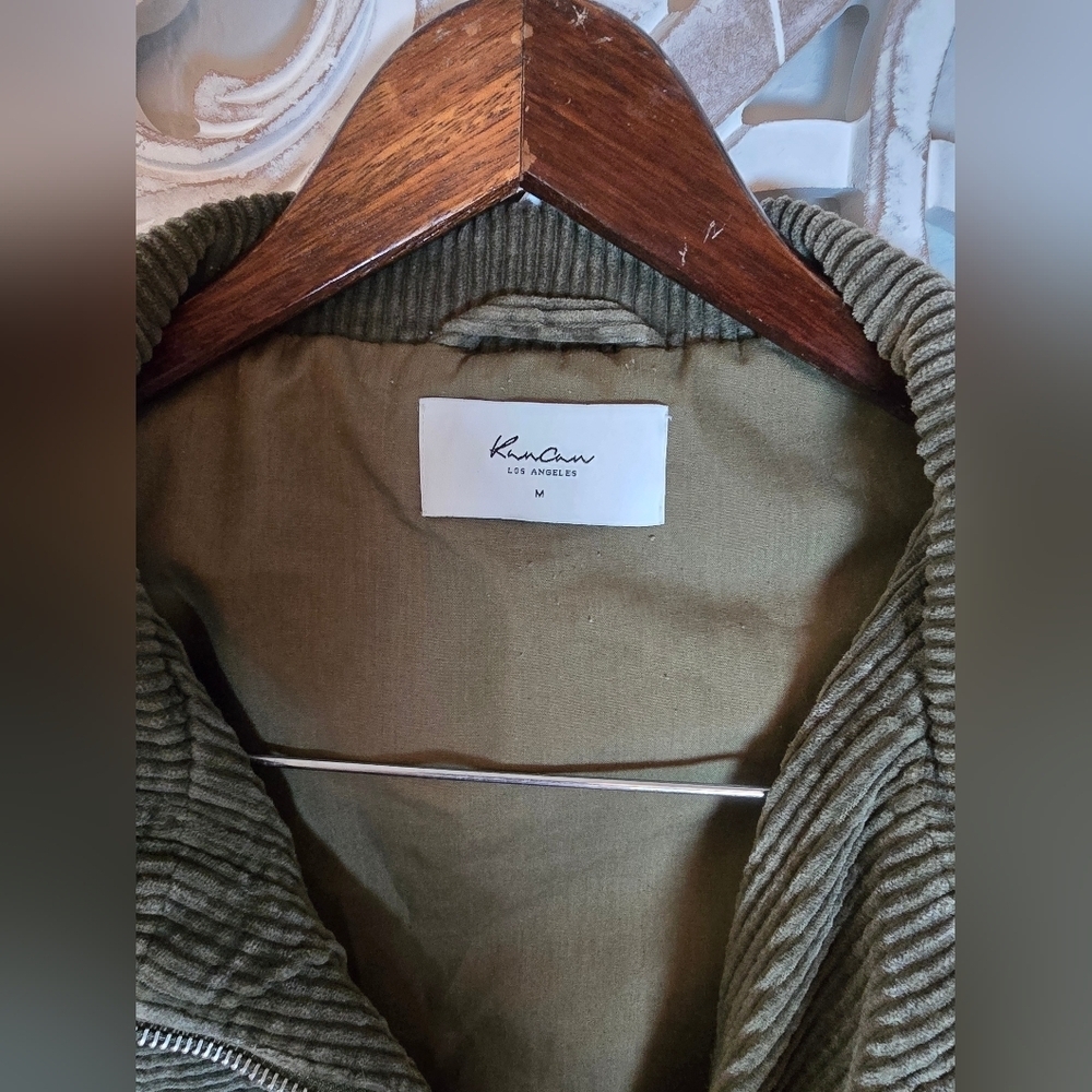 KanCan Olive Corduroy Jacket - Picture 4 of 11